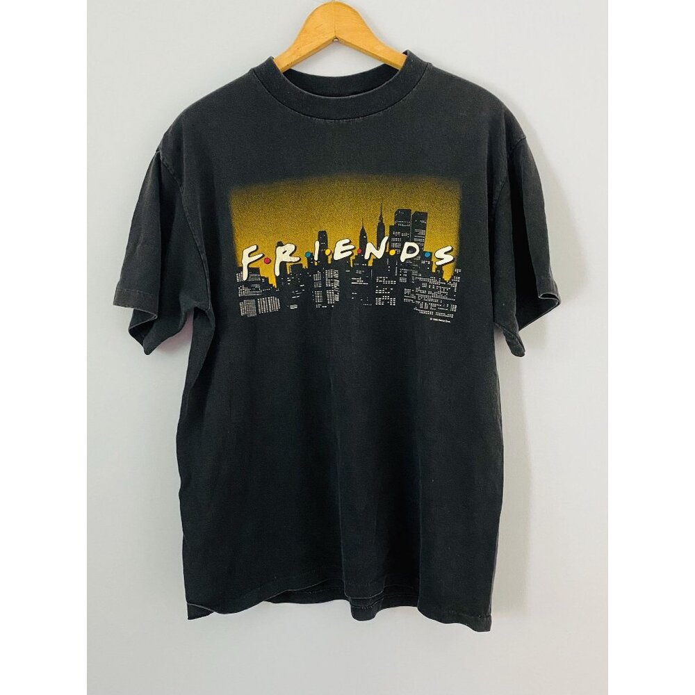 Vintage Friends TV Show T-shirt, Size Large, 1995 Warner Bros. Studio Store, USA